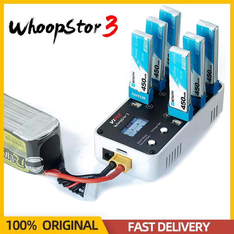 VIFLY WhoopStor 3 V3 Charger 6 - Skyzone Sky04O Pro Fpv Goggles 评论和价格